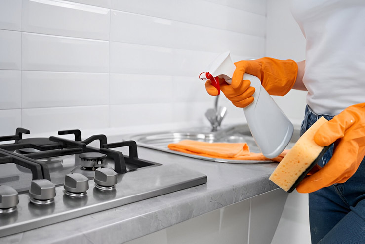 professional kitchen cleaning