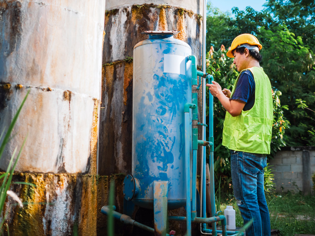 water tank cleaner